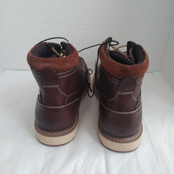 Goodfellow & Co Brown/Jarret Faux Leather Boots - Picture 3 of 6